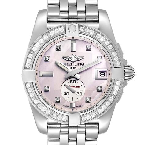 breitling ladies watch with diamonds